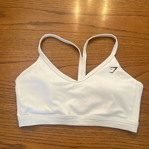 White sports bra